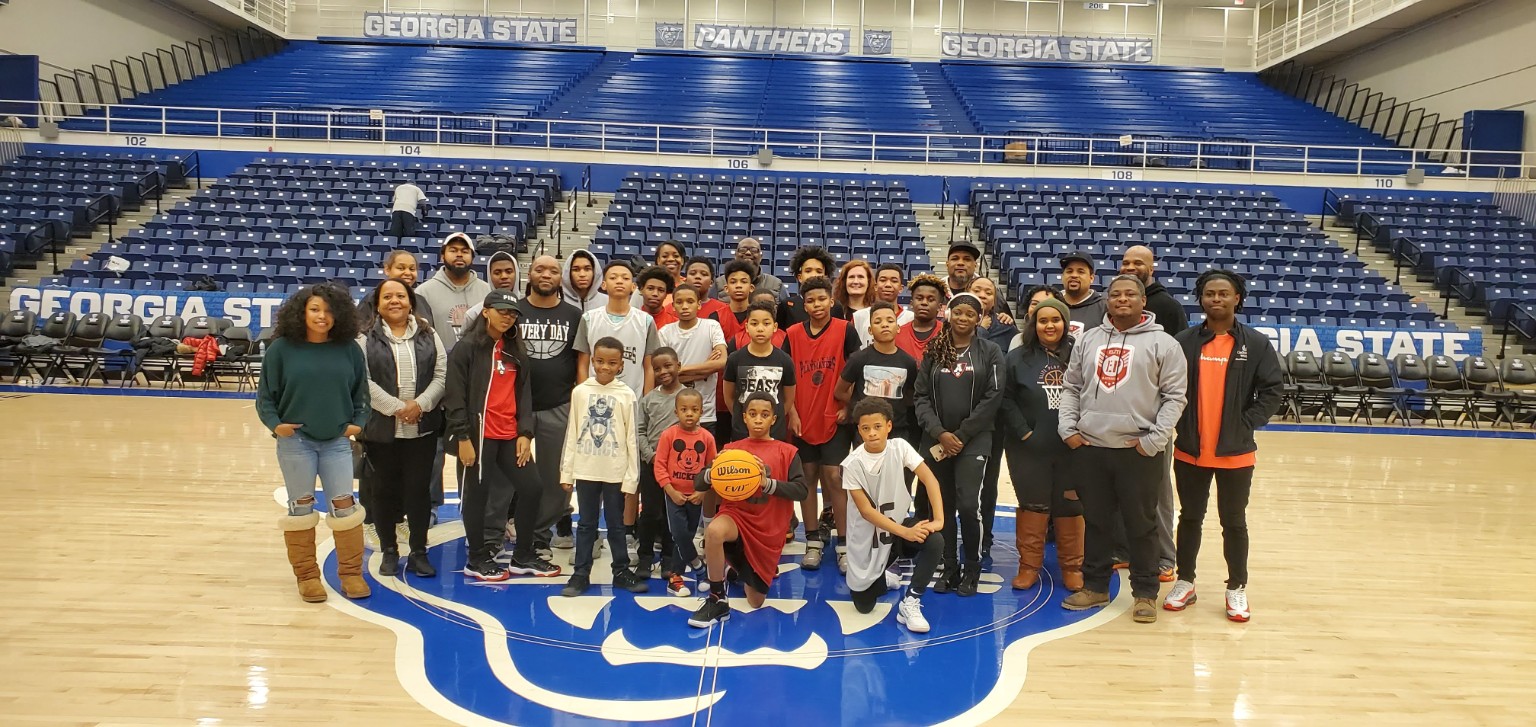 Elite Playmakers 2020 program group photo at Georgia State